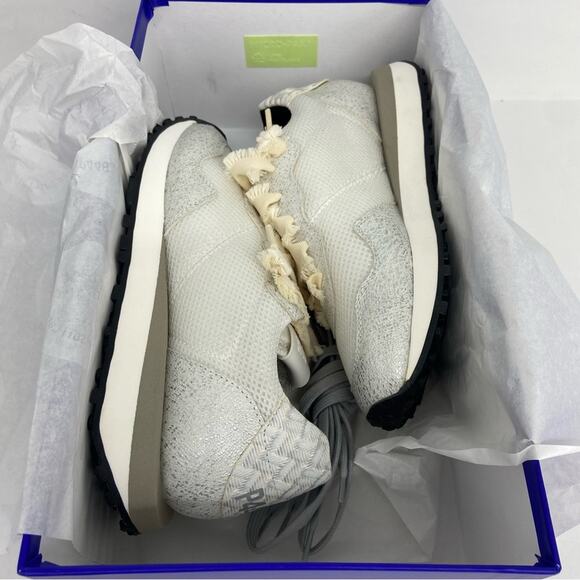 New P448 Italian Metallic Performance Cancun Sneakers in Task Size 37/7 - Picture 11 of 14